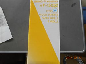 VP-1200、1500用感熱型ﾛｰﾙﾍﾟｰﾊﾟｰ（5巻入）VP15052H